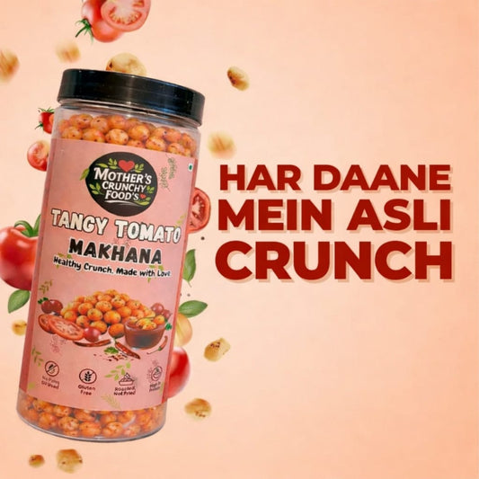 Tangy Tomato Flavoured Roasted Foxnuts – 150g