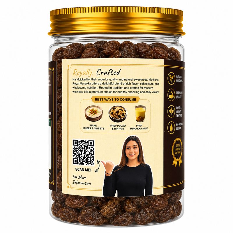 Royal Munakka pack sizes 200g 300g 600g - munakka online
