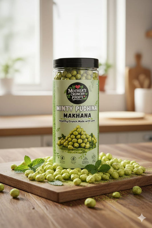 Mint Pudina Roasted Flavoured Foxnuts – 70g