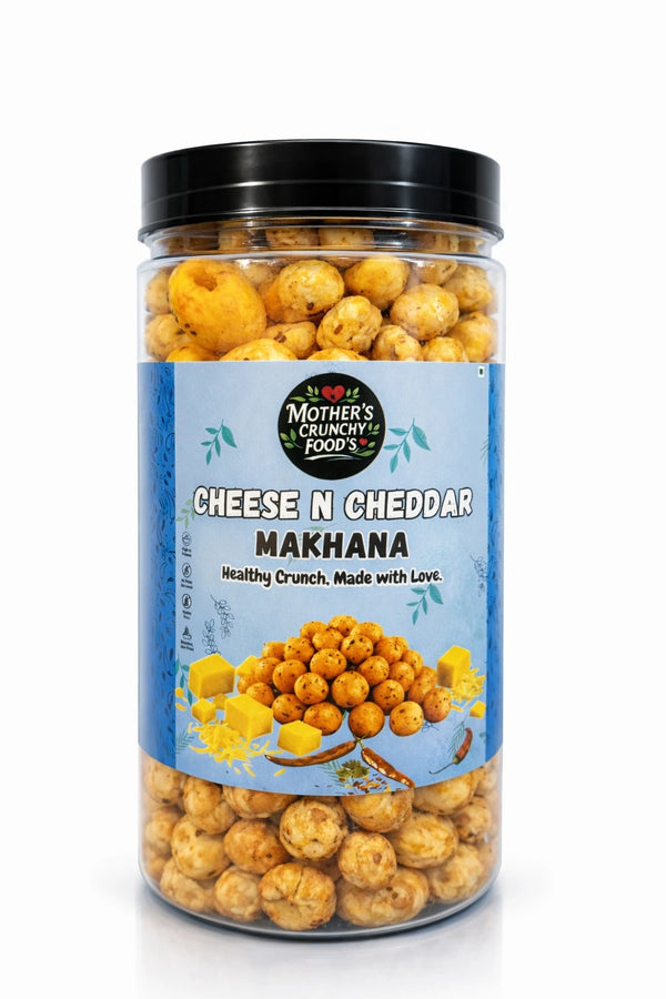 Mother's Crunchy Foods Cheese N Cheddar Makhana