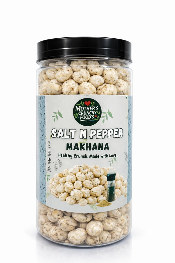 Mother's Crunchy Foods Salt & Pepper Roasted Makhana