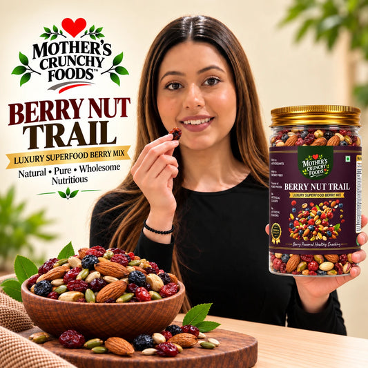 Mother's Crunchy Foods berry nut trail lifestyle scene 4