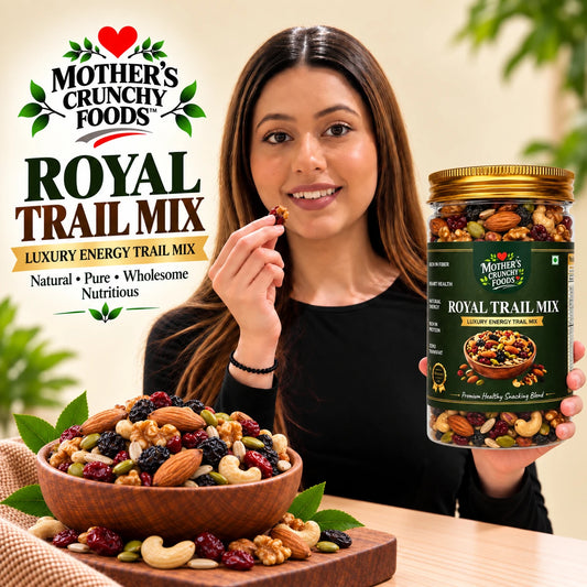 Mother's Crunchy Foods royal trail mix lifestyle scene 2