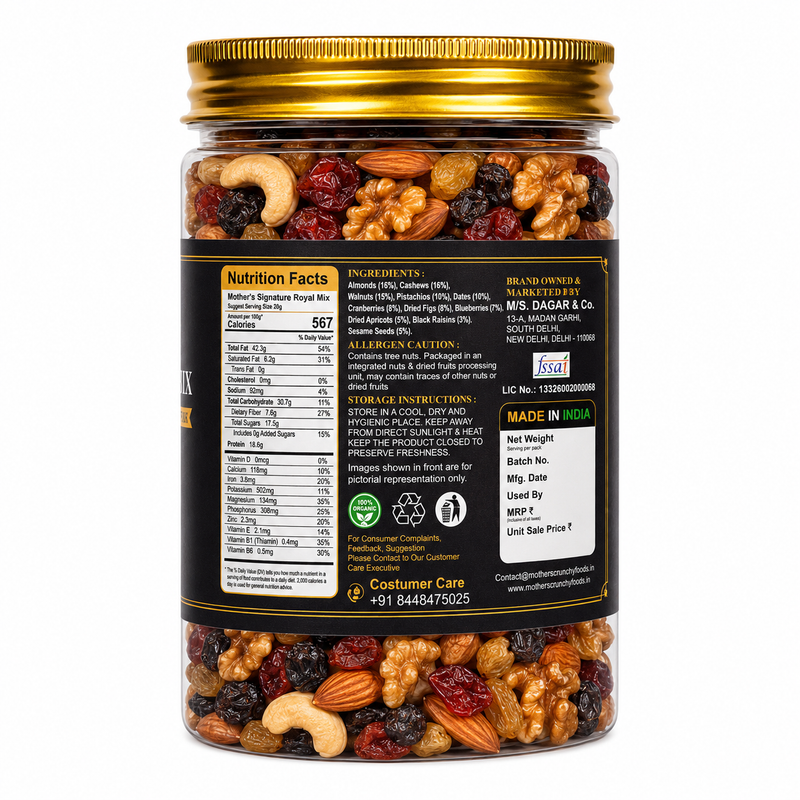 Signature royal dry fruit mix for festive gifting pooja and guest serving