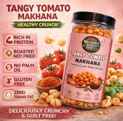 Tangy Tomato Flavoured Roasted Foxnuts – 150g