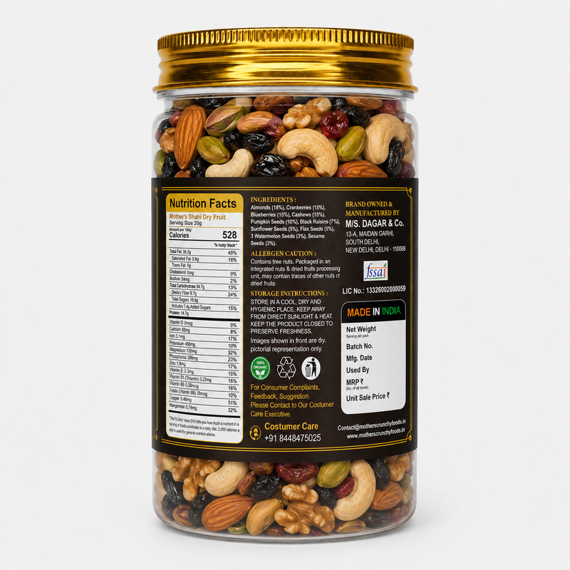 Shahi dry fruit mix for festivals pooja gifting and guest serving