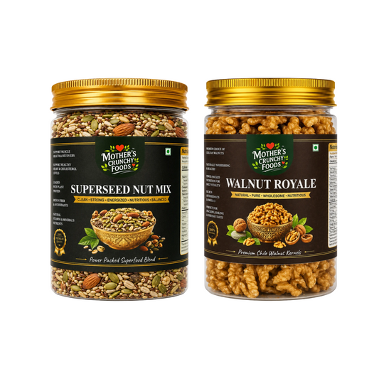 Mother's Crunchy Foods SuperSeed Nut Mix + Walnut Royale Combo