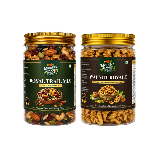 Mother's Crunchy Foods Royal Trail Mix + Walnut Royale Combo
