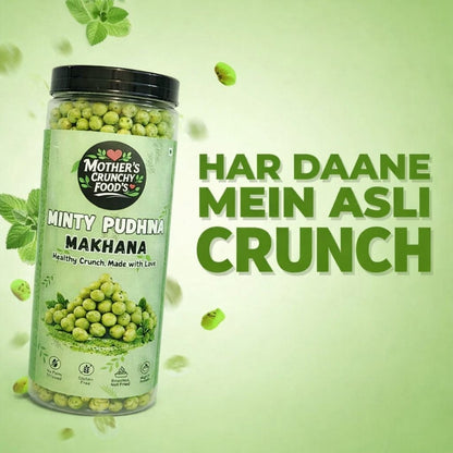 Mint Pudina Roasted Flavoured Foxnuts – 150g