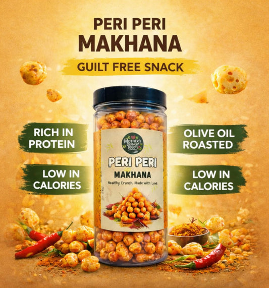 Peri Peri Flavoured Roasted Foxnuts – 150g