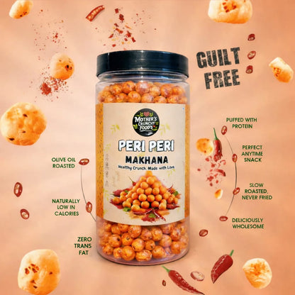 Peri Peri Flavoured Roasted Foxnuts – 70g