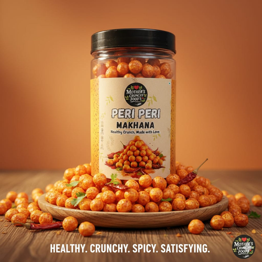 Peri Peri Flavoured Roasted Foxnuts – 70g