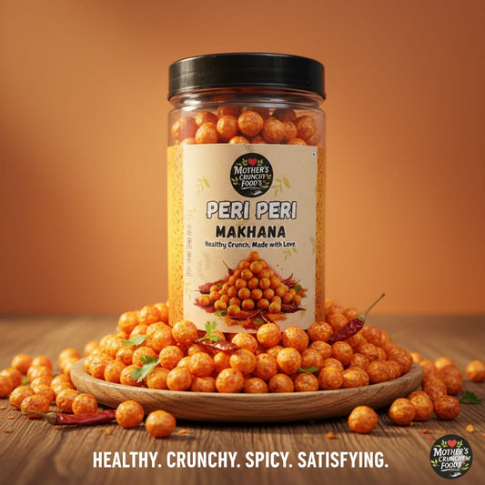 Peri Peri Flavoured Roasted Foxnuts – 70g