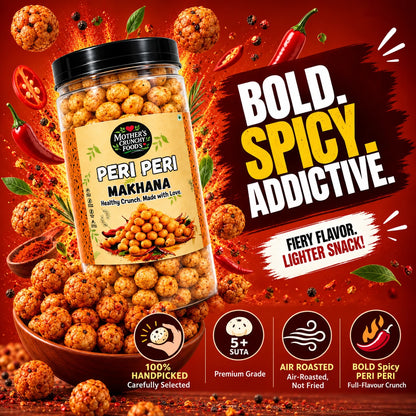Mother's Crunchy Foods Peri Peri Roasted Makhana