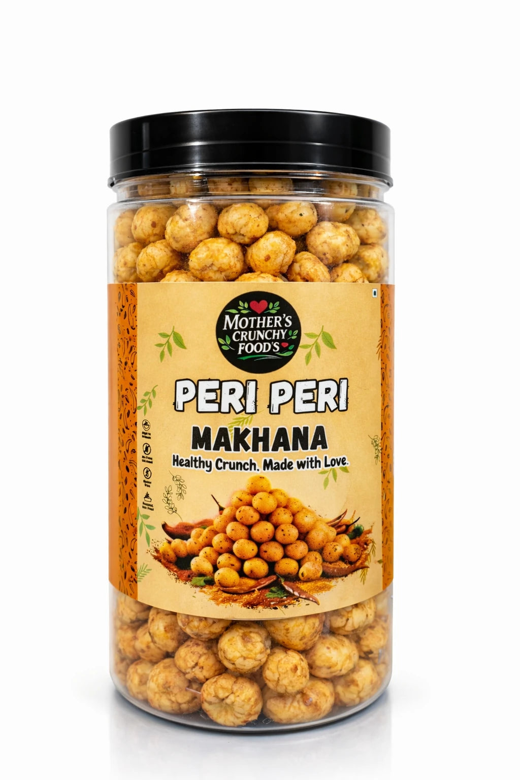 Mother's Crunchy Foods Peri Peri Roasted Makhana