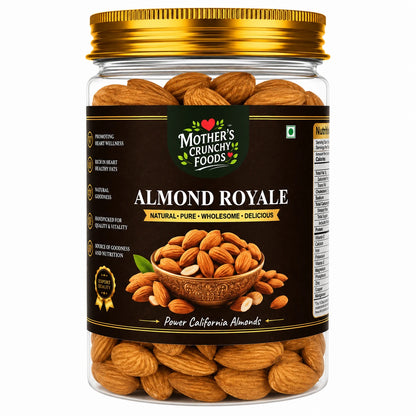 Mother's Crunchy Foods almond royale california almonds front view pack