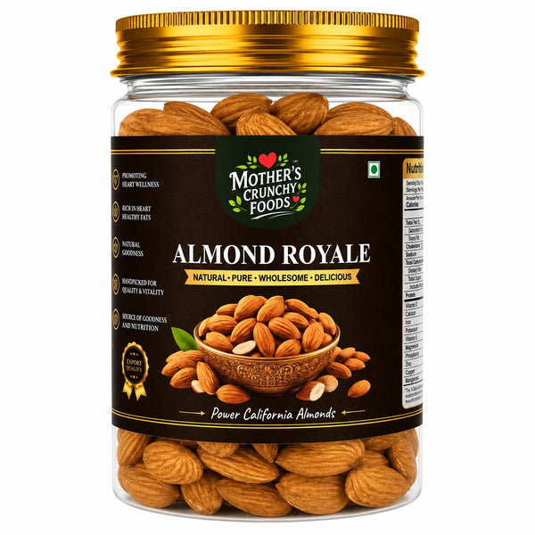 Mother's Crunchy Foods almond royale california almonds front view pack