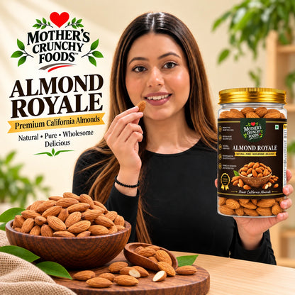 Mother's Crunchy Foods almond royale california almonds lifestyle scene 1