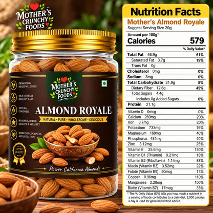Mother's Crunchy Foods almond royale california almonds lifestyle scene 3