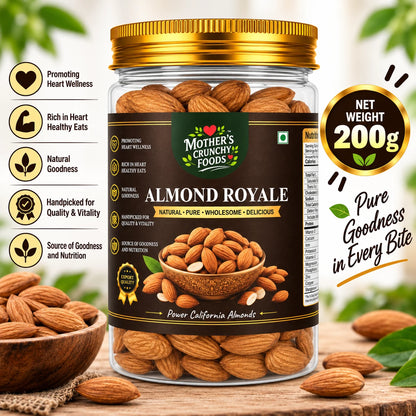 Mother's Crunchy Foods almond royale california almonds lifestyle scene 4
