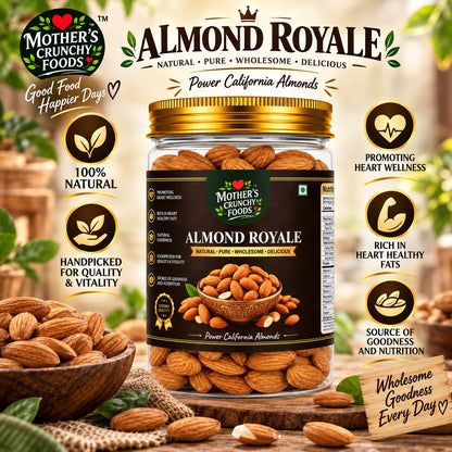 Mother's Crunchy Foods almond royale california almonds lifestyle scene 5
