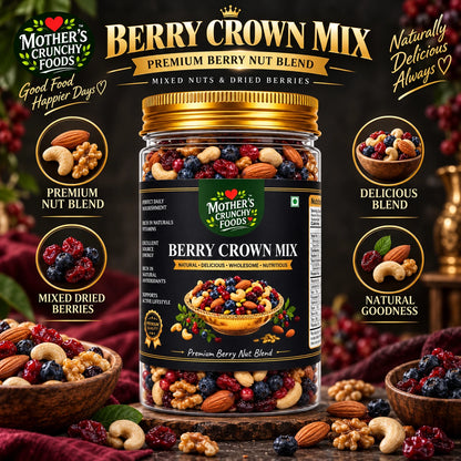 Mother's Crunchy Foods berry crown trail mix lifestyle scene 3