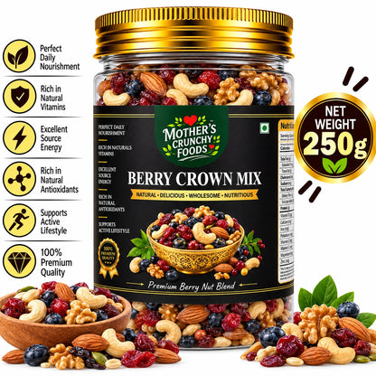 Mother's Crunchy Foods berry crown trail mix lifestyle scene 5