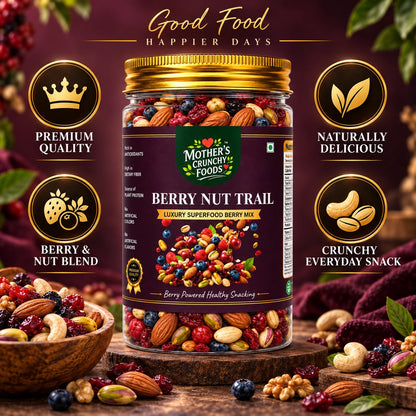Mother's Crunchy Foods berry nut trail lifestyle scene 5