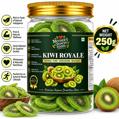 Mother's Crunchy Foods kiwi royale dried kiwi slices lifestyle scene 2