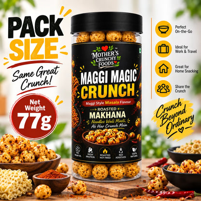 Mother's Crunchy Foods maggi magic roasted makhana lifestyle scene 3