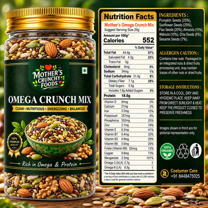 Mother's Crunchy Foods omega crunch mix lifestyle scene 5