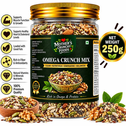 Mother's Crunchy Foods omega crunch mix lifestyle scene 6