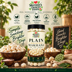 Mother's Crunchy Foods plain roasted makhana lifestyle scene 4