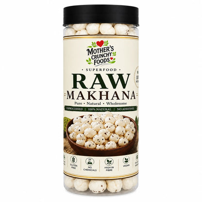 Mother's Crunchy Foods raw superfood makhana front view pack