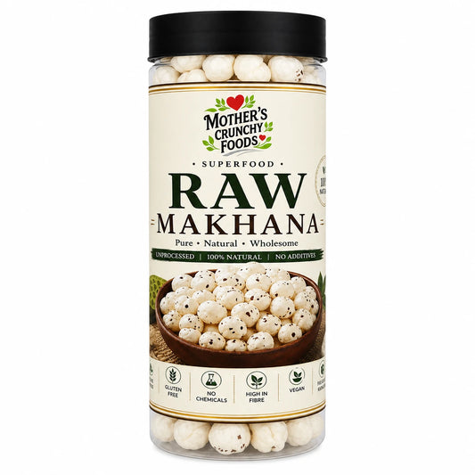 Mother's Crunchy Foods raw superfood makhana front view pack