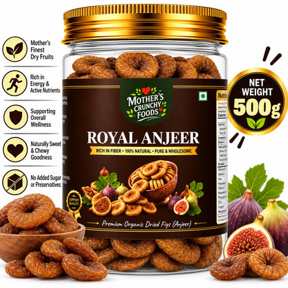 Mother's Crunchy Foods royal anjeer dried figs lifestyle scene 4