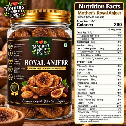 Mother's Crunchy Foods royal anjeer dried figs lifestyle scene 6