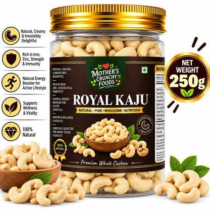 Mother's Crunchy Foods royal kaju premium cashew lifestyle scene 3