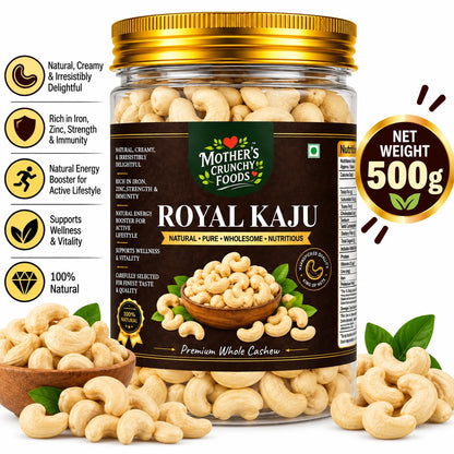 Mother's Crunchy Foods royal kaju premium cashew lifestyle scene 6