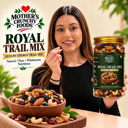 Mother's Crunchy Foods royal trail mix lifestyle scene 2