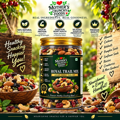 Mother's Crunchy Foods royal trail mix lifestyle scene 4