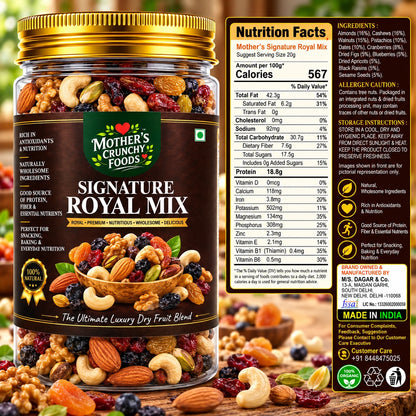 Mother's Crunchy Foods signature royal mix lifestyle scene 1
