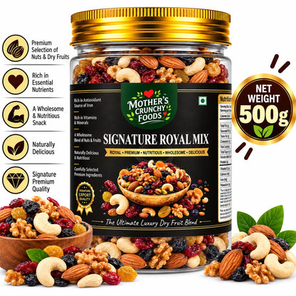 Mother's Crunchy Foods signature royal mix lifestyle scene 6