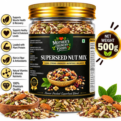 Mother's Crunchy Foods superseed nut mix lifestyle scene 5