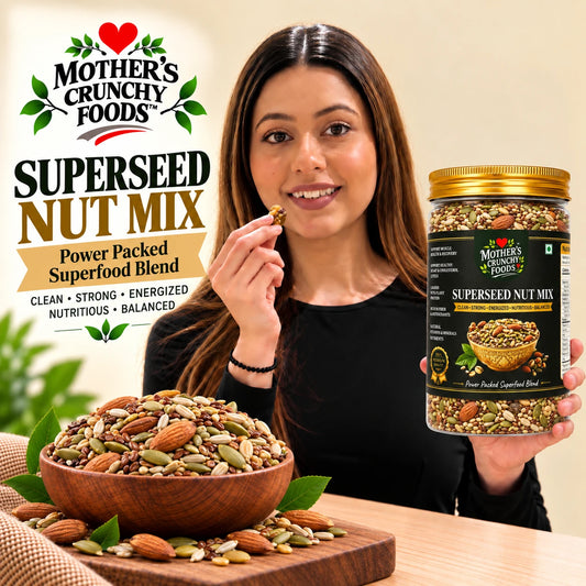 Mother's Crunchy Foods superseed nut mix lifestyle scene 6