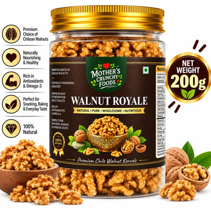 Mother's Crunchy Foods walnut royale chile walnut kernels lifestyle scene 2