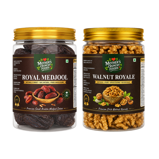Mother's Crunchy Foods Royal Medjool + Walnut Royale Combo