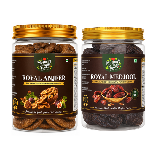 Mother's Crunchy Foods Royal Anjeer + Royal Medjool Combo