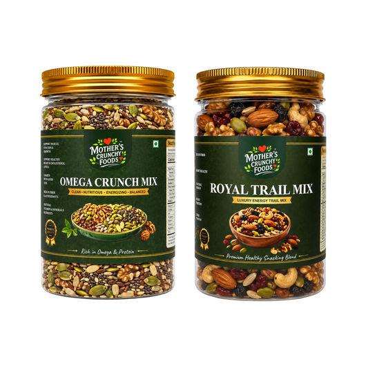 Mother's Crunchy Foods Omega Crunch Mix + Royal Trail Mix Combo