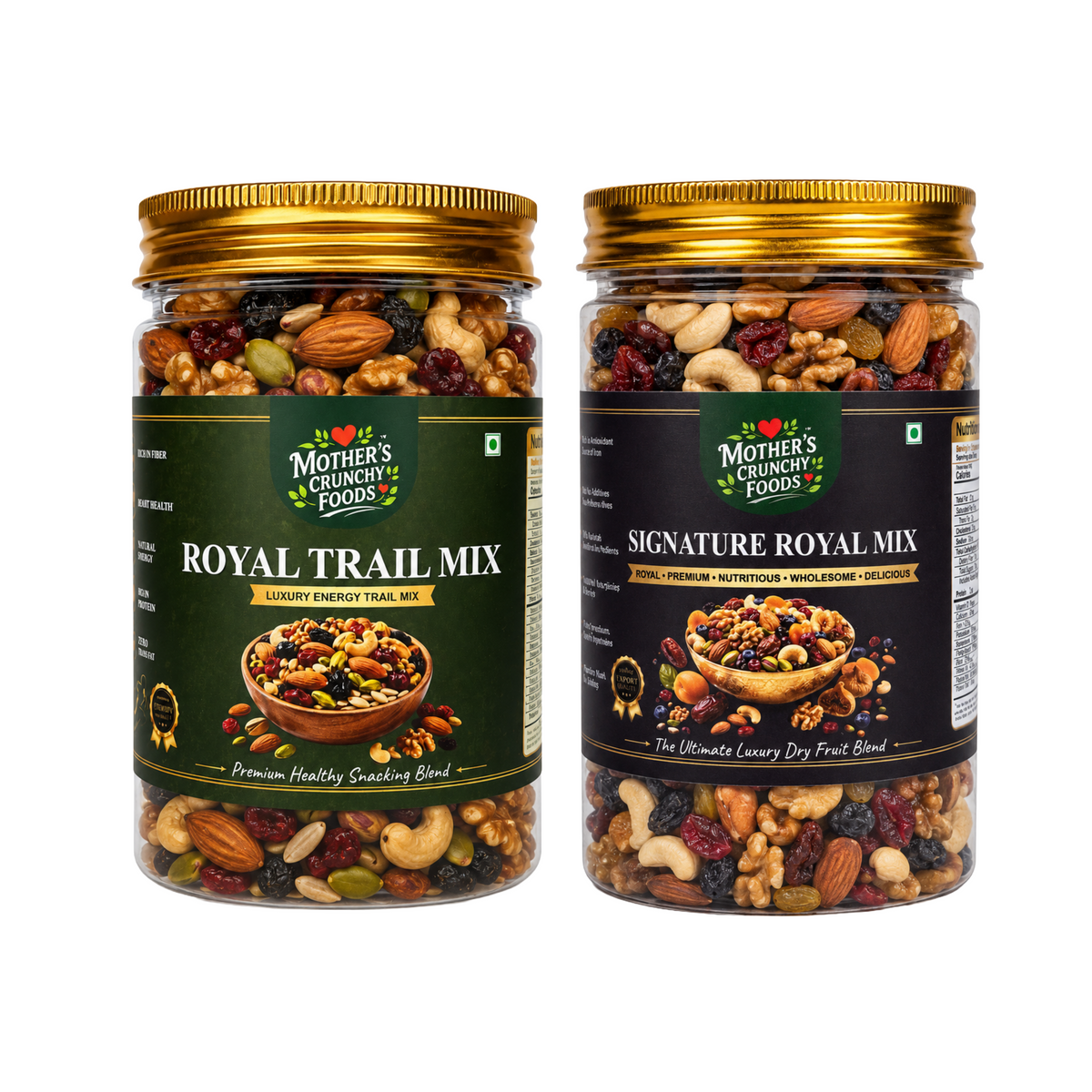 Mother's Crunchy Foods Royal Trail Mix + Signature Royal Mix Combo